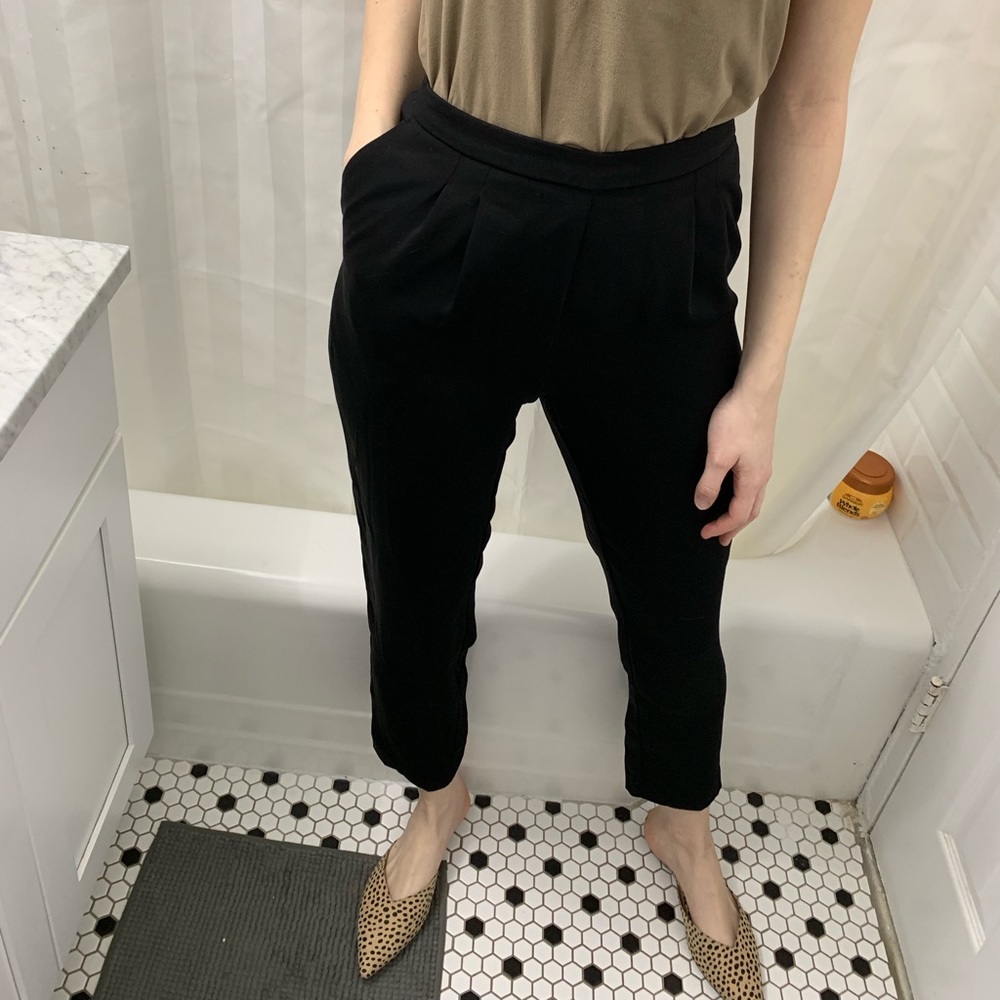 H&M • High Waisted Pleated Pants